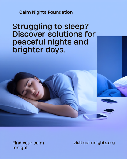 Person struggling to sleep at night - the problem DreamWeight solves
