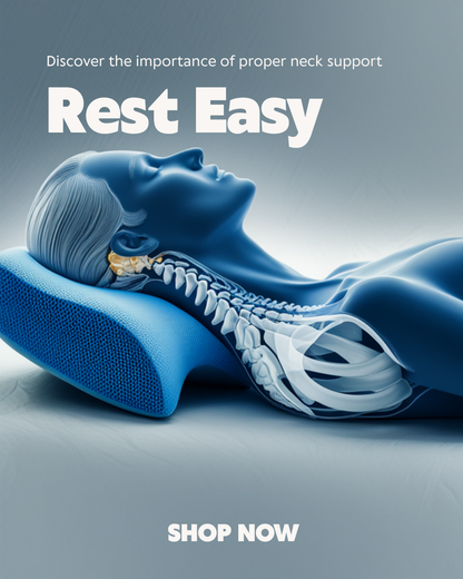 Cervical spine alignment diagram showing how CervaCloud supports the neck