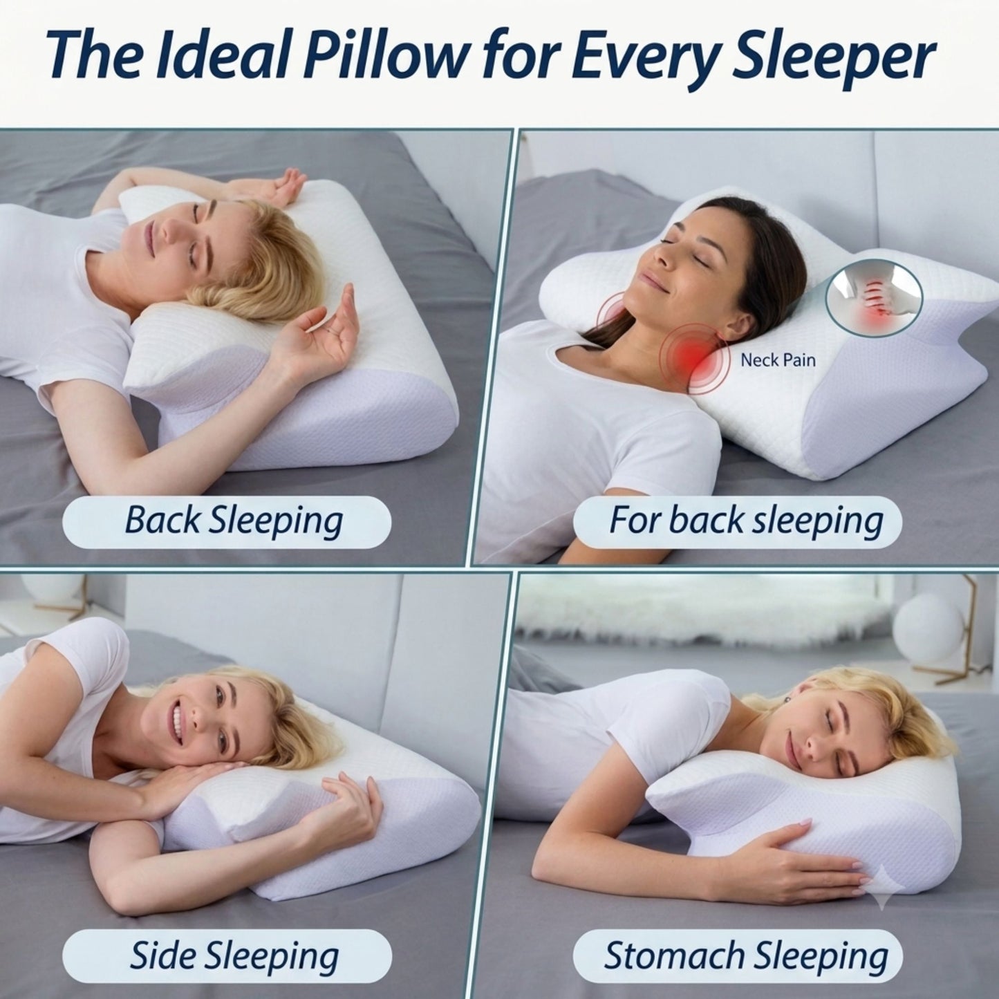 CervaCloud cervical support pillow
