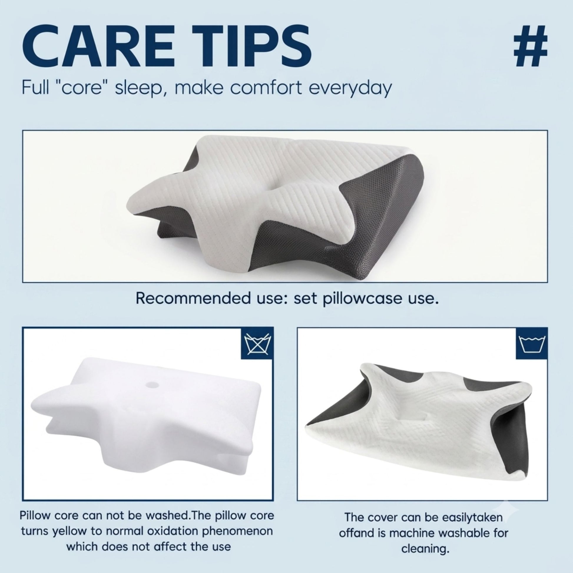 CervaCloud cervical support pillow